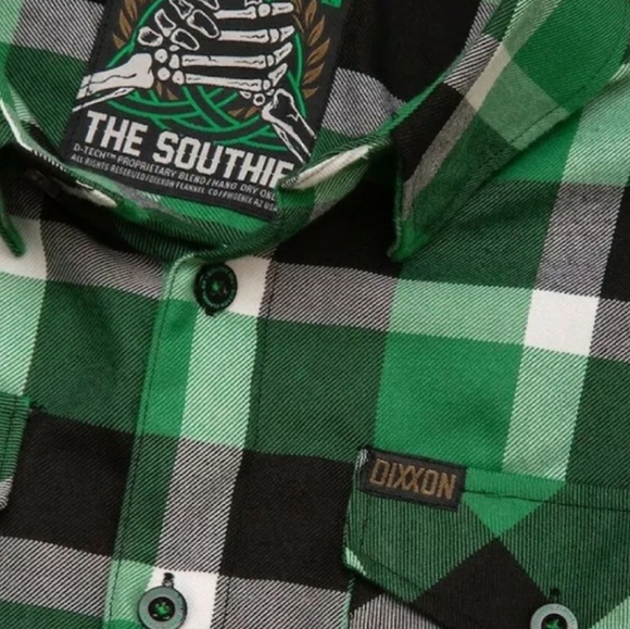 DIXXON FLANNEL "THE SOUTHIE" XL DIXXON SHIRT - Picture 3 of 8